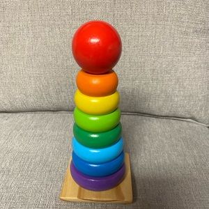 Melissa and Doug Rainbow stacker